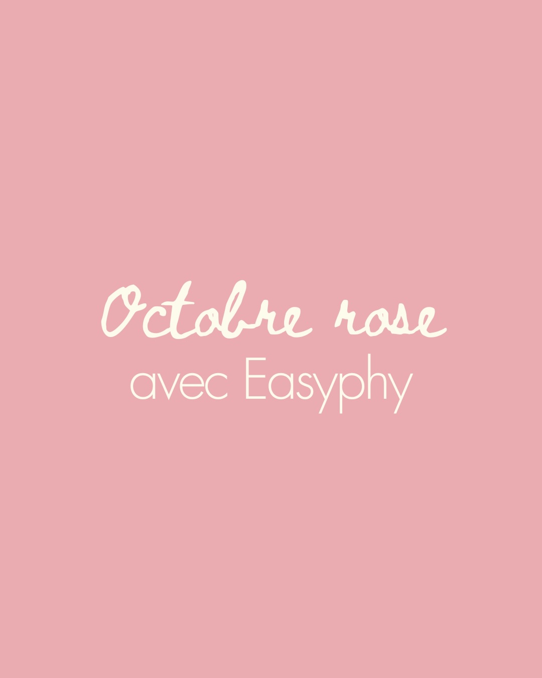 Octobre Rose 2026 à Béziers : Easyphy se mobilise